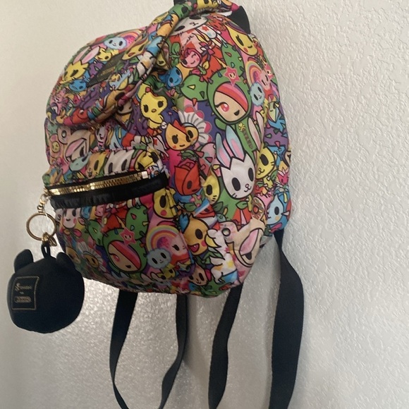 Tokidoki x LeSportsac Multicolor Character Print A24A Backpack main image 9